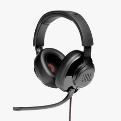 سماعة ألعاب JBL QUANTUM 300 هجينة سلكية فوق الأذن مع ميكروفون قابل للطي
