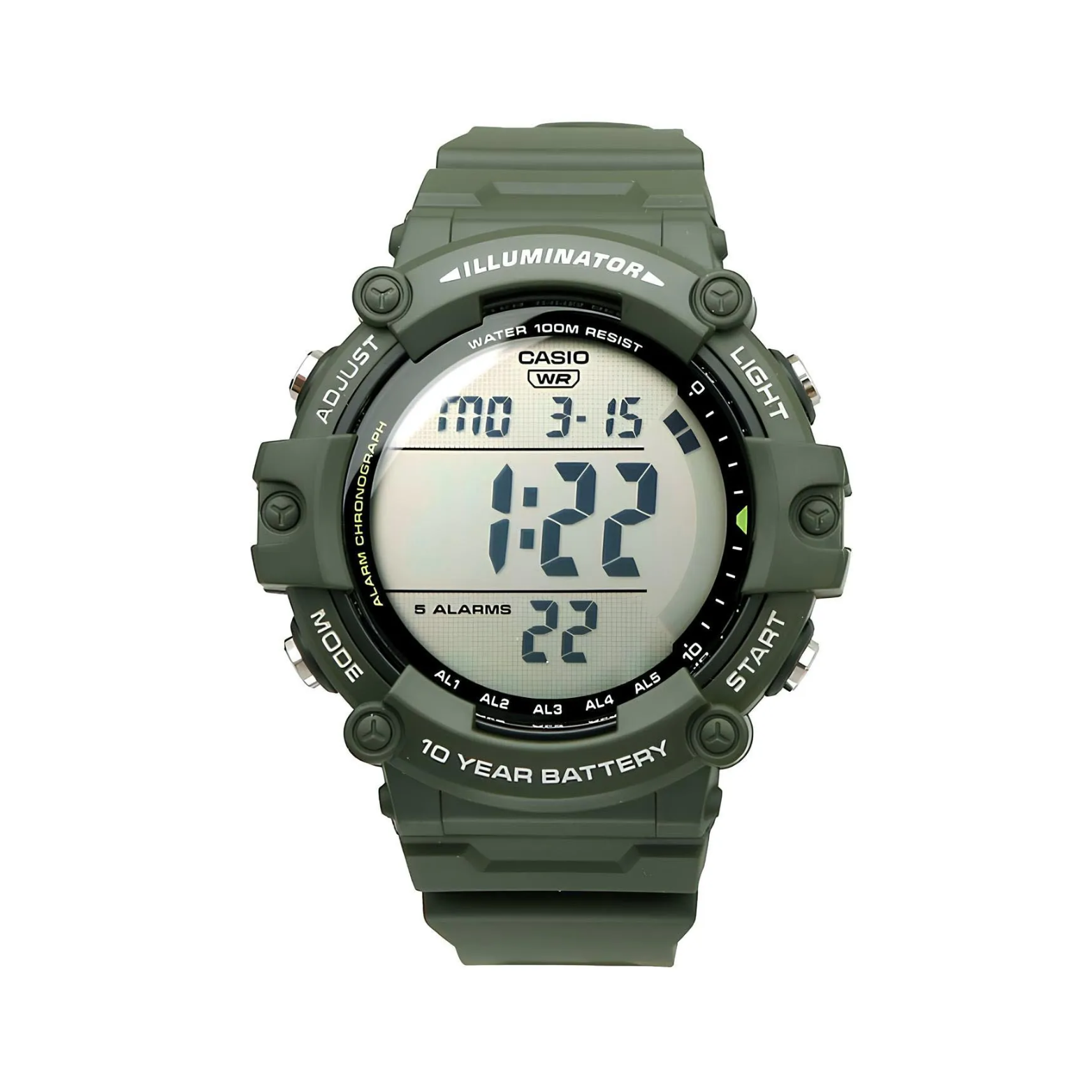 CASIO AE-1500WHX-3AVDF MODEL DIGITAL WATCHES