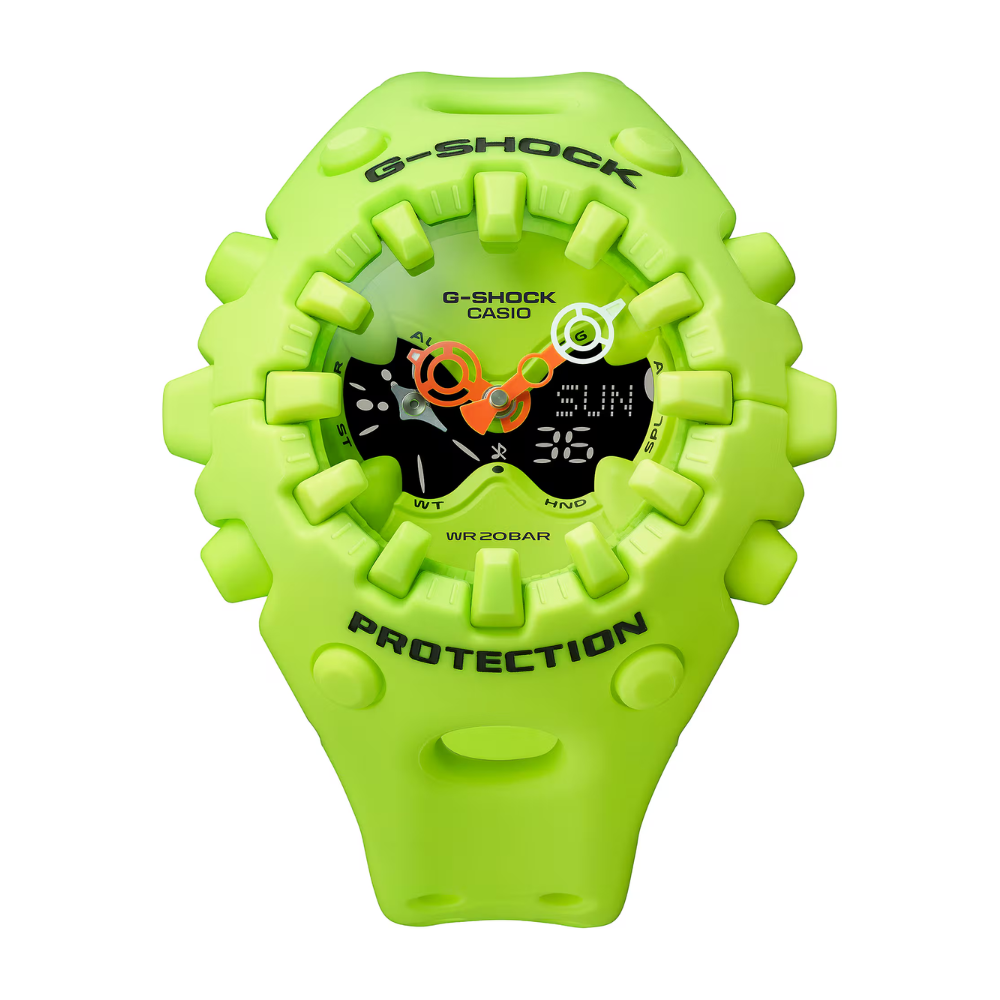 Casio G-SHOCK GA-V01-9A Men’s Analog-Digital Yellow Watch, 10-Year Battery, 200M Water Resistant