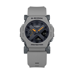 CASIO G-SHOCK GA-2300-8A Men's Analog-Digital Watch – Slim Design, Shock Resistant, 200M Water Resistant, Carbon Core Guard, Gray