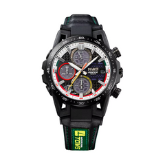 CASIO Edifice EFS-S641TMS-1A Solar Powered Chronograph Watch – Titanium Case & Band, Sapphire Crystal, 100M Water Resistance, Stopwatch, Date Display, Luminous Hands – Men’s Premium Sports & Business Watch