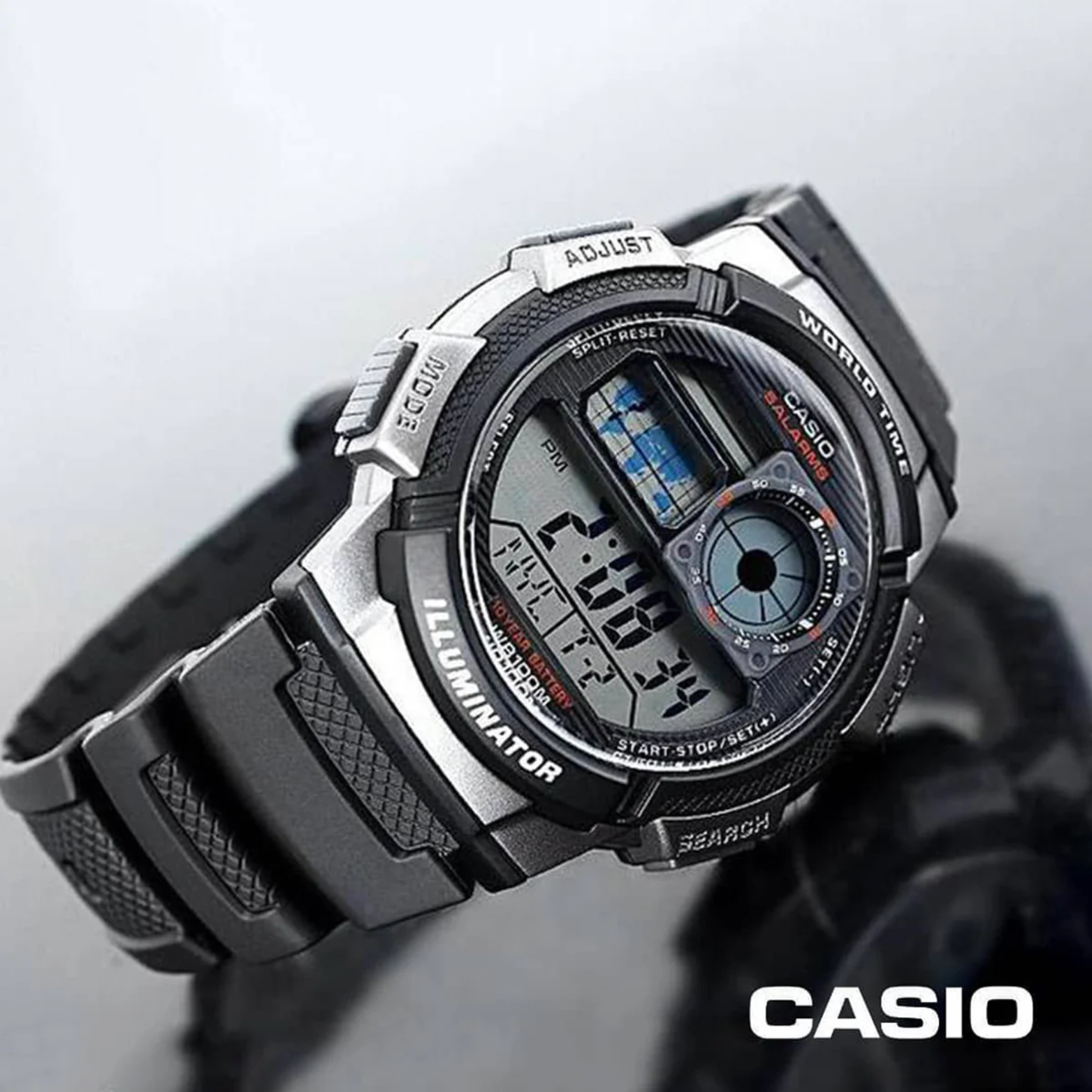 CASIO AE-1000W-1BVDF MODEL DIGITAL WATCHES