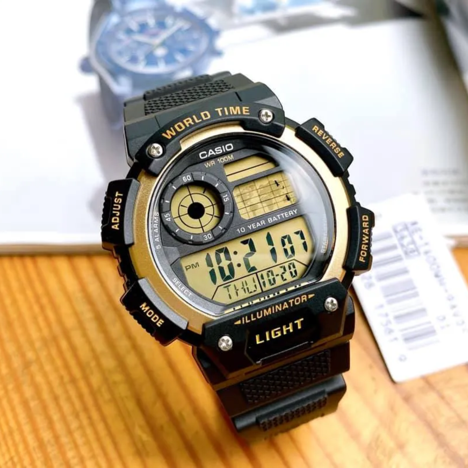 CASIO AE-1400WH-9AVDF MODEL DIGITAL WATCHES