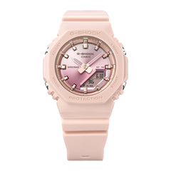 CASIO G-SHOCK GMA-P2100SG-4ADR Analog Digital Women's Watch Pink Resin Strap Compact Octagonal Design 200M Water Resistant