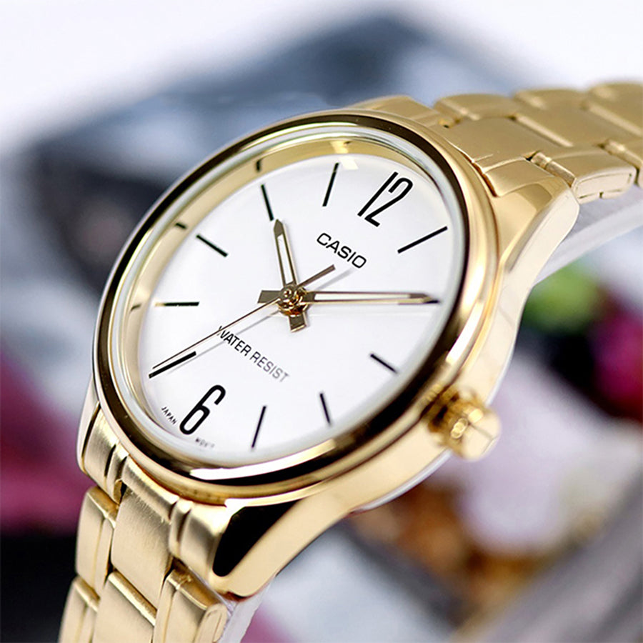 CASIO LTP-V005G-7BUDF MODEL STANDARD WOMEN'S ANALOG WATCHES