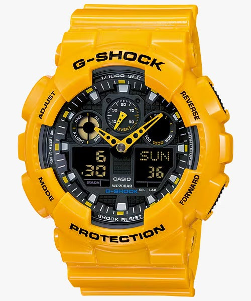CASIO G-SHOCK GA-100A-9ADR MODEL WATCHES