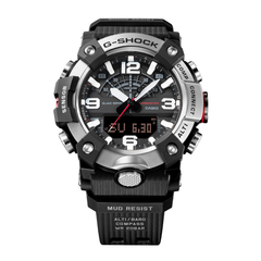 CASIO G-SHOCK GG-B100XM-1ADR MUDMASTER Analog Digital Men's Watch Stainless Steel Bezel Bluetooth Quad Sensor 200M Water Resistant