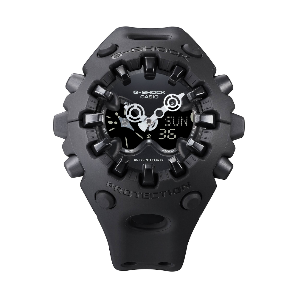 G-SHOCK GA-V01-1A Men’s Analog-Digital Watch – Tough Solar, Shock Resistant, 200M Water Resistance – Black