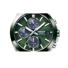 CASIO EDIFICE EFS-S650D-3ADF MODEL CERAMIC BEZEL SOLAR POWERED CHRONOGRAPH WATCHES