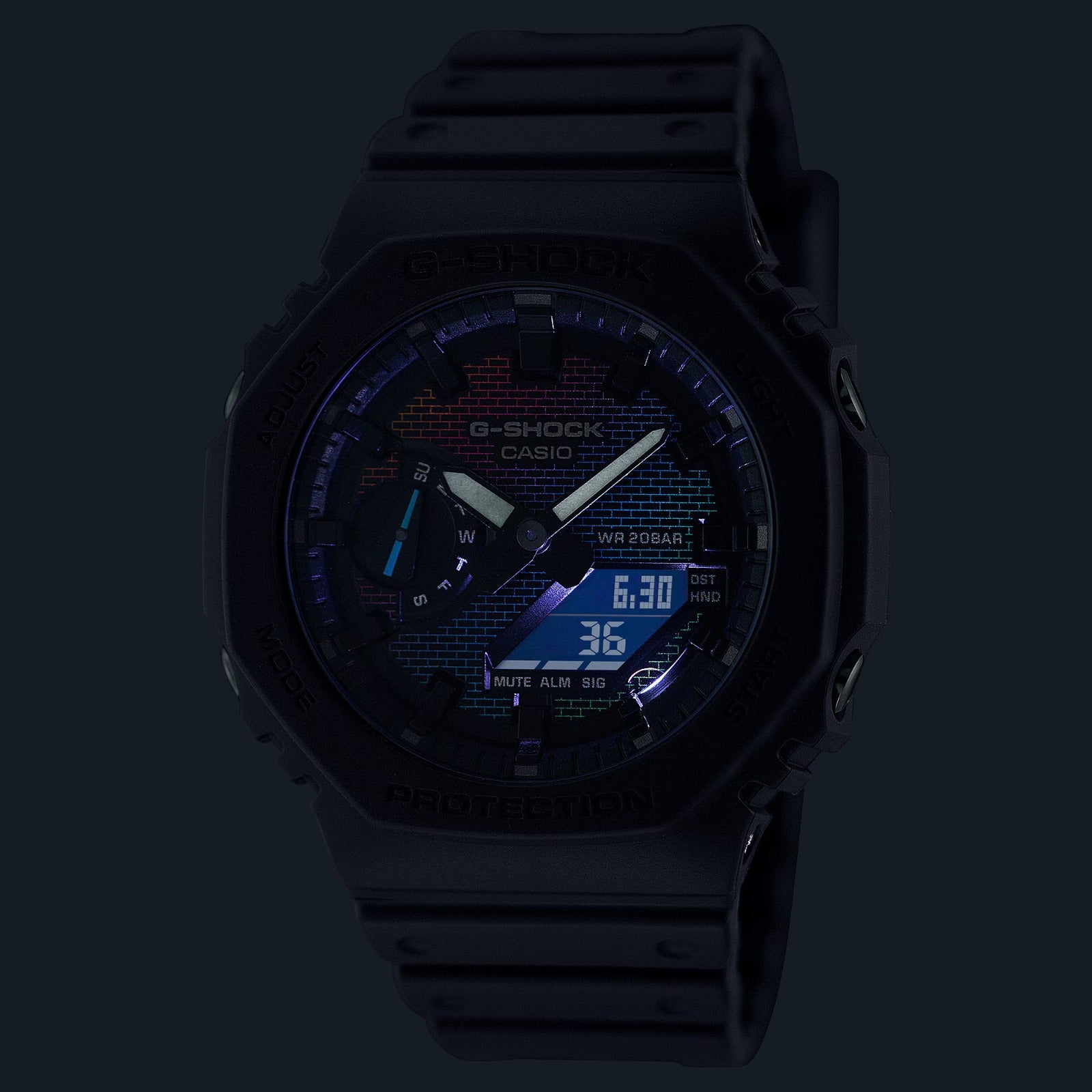 CASIO G-SHOCK GA-2100RW-1A MODEL WATCHES