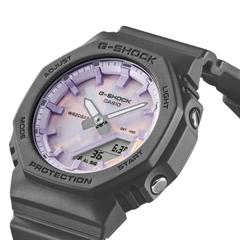 CASIO G-SHOCK GMA-P2100PC-1ADR Analog Digital Women's Watch Black Resin Strap Compact Octagonal Design 200M Water Resistant