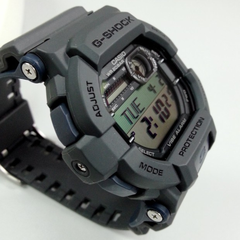 CASIO G-SHOCK GD-350-8DR Digital Men's Watch Grey Resin Strap Vibration Alarm 200M Water Resistant