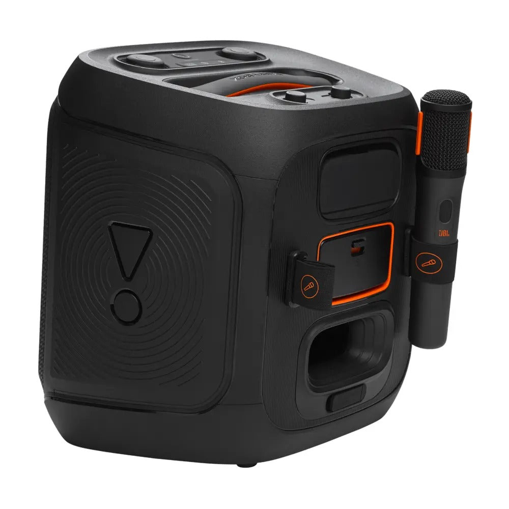 مكبر صوت JBL PARTYBOX ENCORE ESSENTIAL المحمول للحفلات مع ميكروفون لاسلكي
