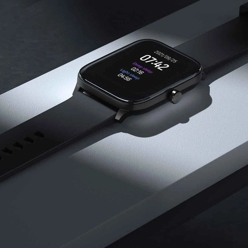 Haylou GST Global Smart Watch – 1.69” HD Full Touch Display, 12 Sports Modes, SpO₂ & Heart Rate Monitoring, Sleep Tracker, 20-Day Battery Life, IP68 Waterproof – Android & iOS Compatible