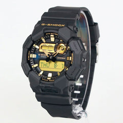 G-SHOCK GA-010GB-1A9 Men’s Analog-Digital Watch – Shock Resistant, 200M Water Resistance, Black & Gold