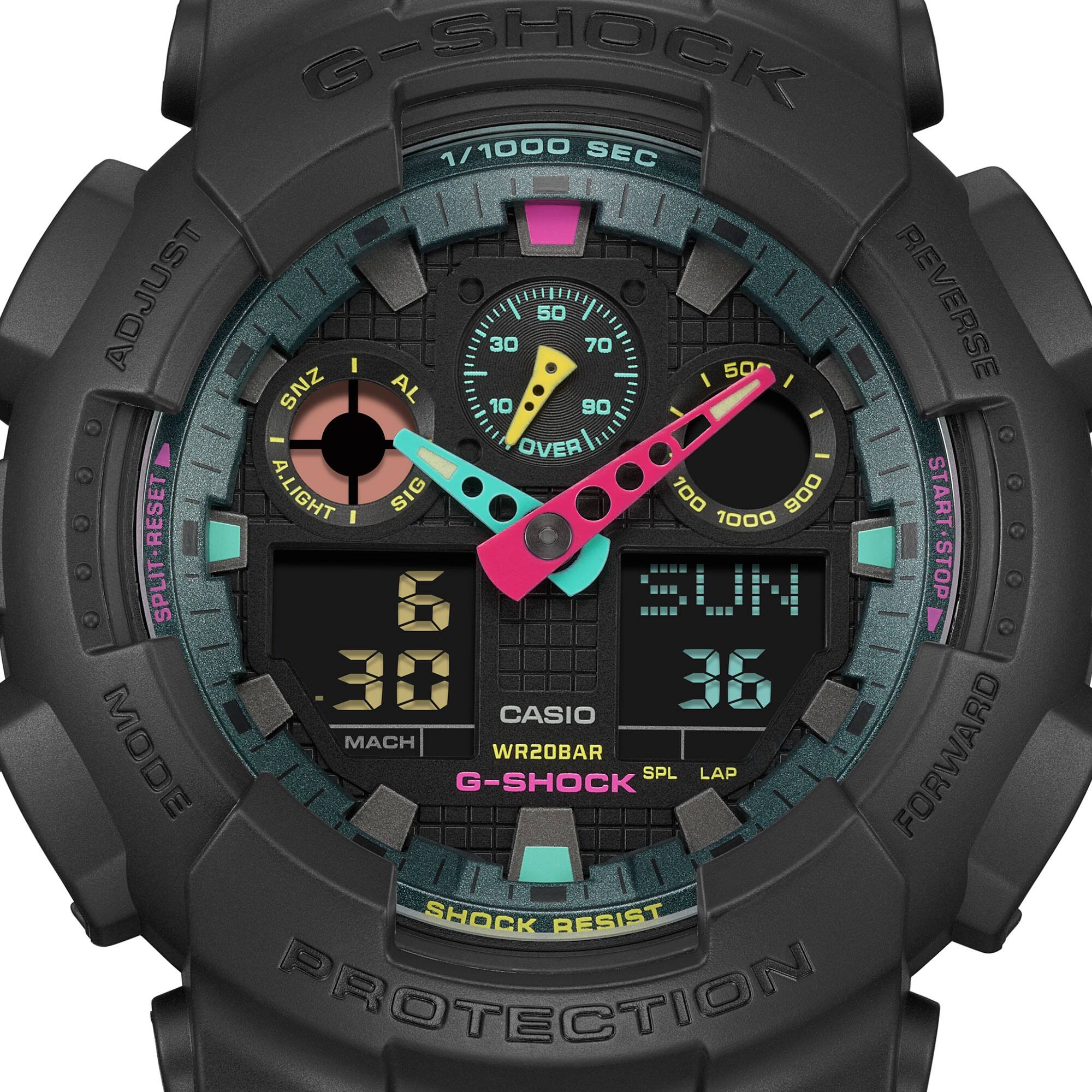 CASIO G-SHOCK GA-100MF-1ADR MODEL WATCHES