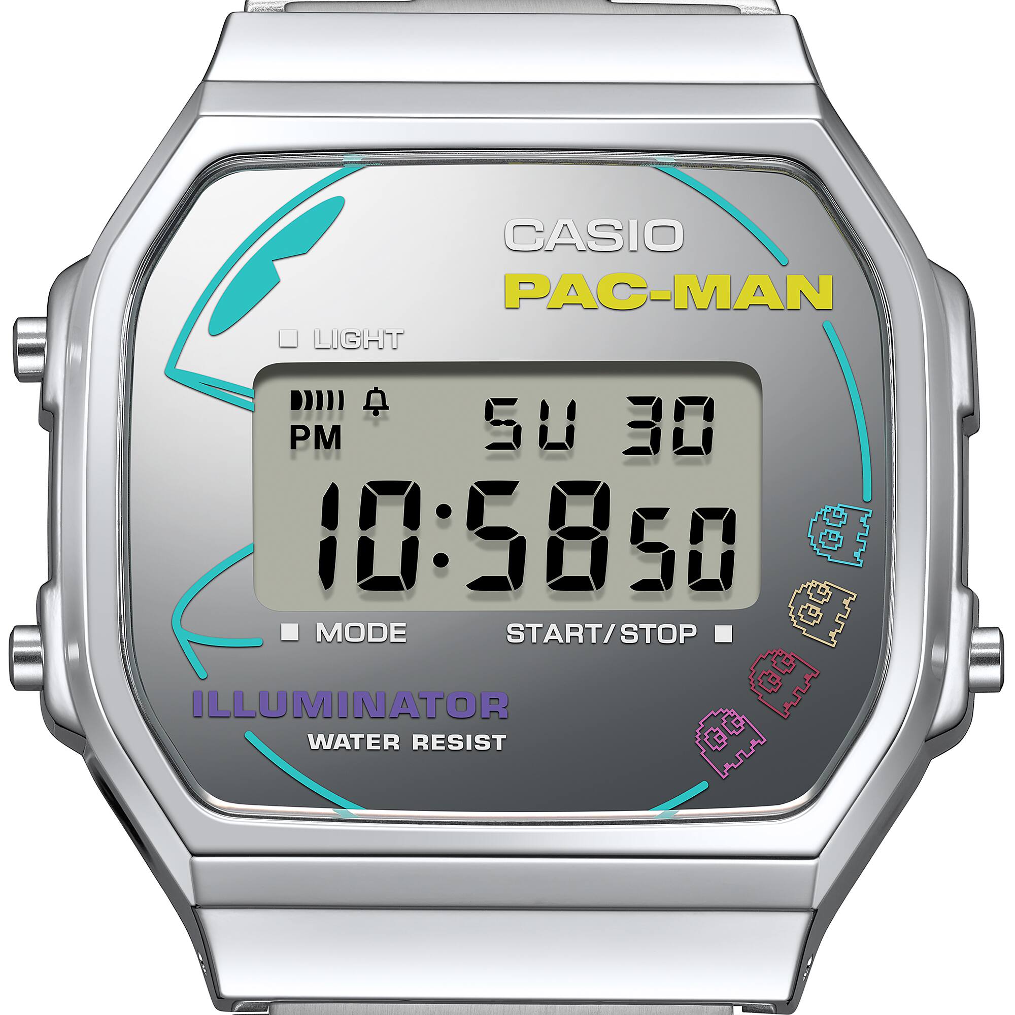 CASIO A168WEPC-7ADR VINTAGE PACMAN COLLABORATION MODEL WATCHES
