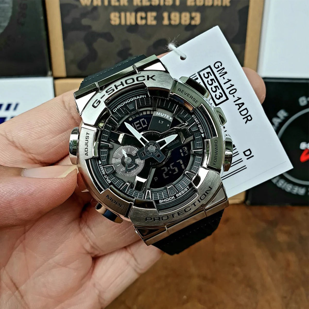 CASIO G-SHOCK GM-110-1A MODEL WATCHES