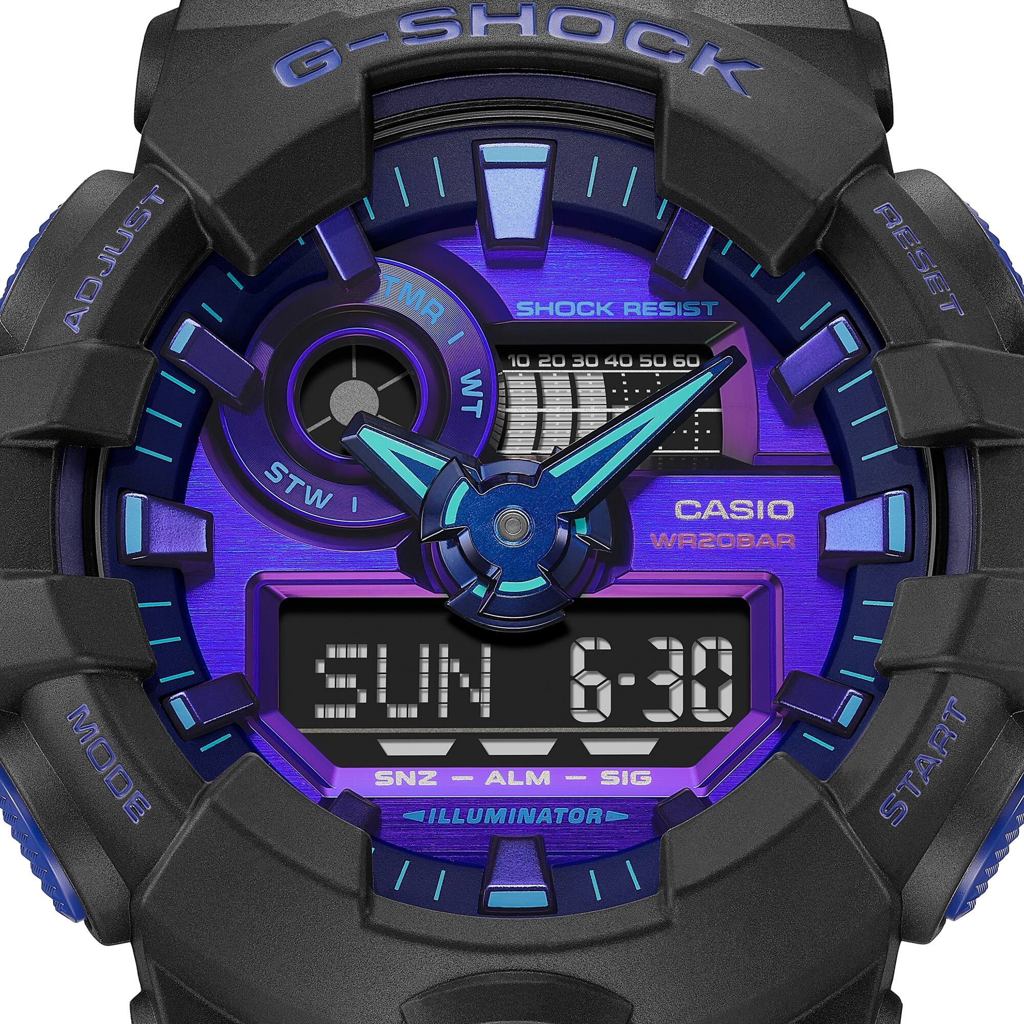 CASIO G-SHOCK GA-700VB-1ADR MODEL WATCHES