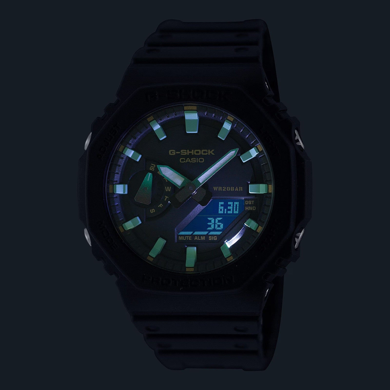 CASIO G-SHOCK GA-2100RC-1A MODEL WATCHES