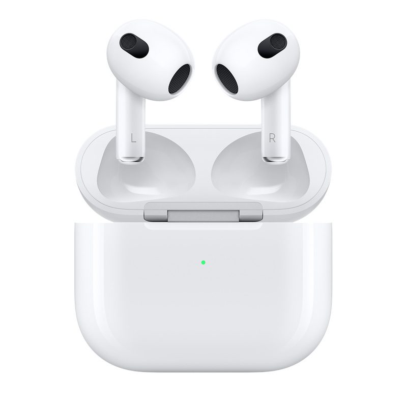 APPLE AIRPODS 3rd GENERATION IN-EAR HEADPHONES, WITH LIGHTNING CHARGING CASE