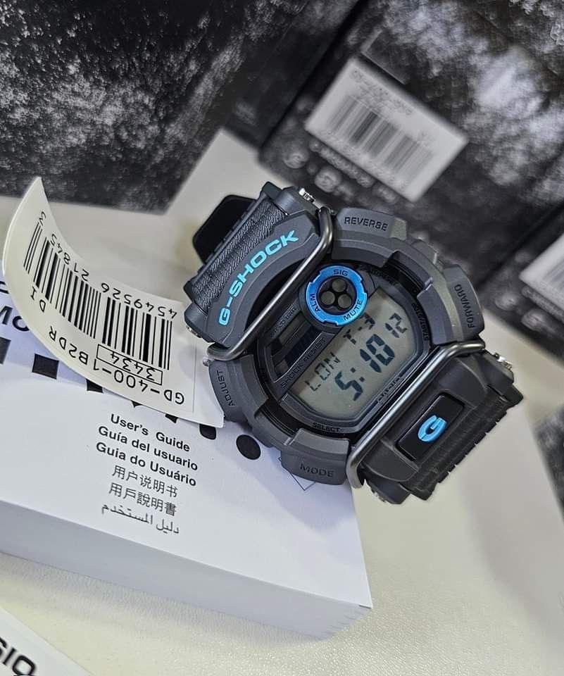 CASIO G-SHOCK GD-400-1B2DR MODEL WATCHES