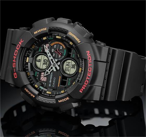 CASIO G-SHOCK GA-140-1A4DR MODEL WATCHES