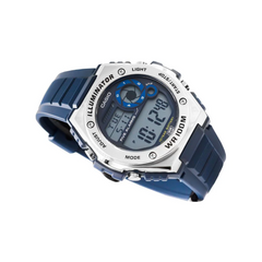 CASIO MWD-100H Series Standard Digital Men’s Watch – LED Backlight, Dual Time, Stopwatch, Countdown Timer, 100M Water Resistance, Alarm, Long Battery Life, Resin Case & Strap – Sports Outdoor Watch