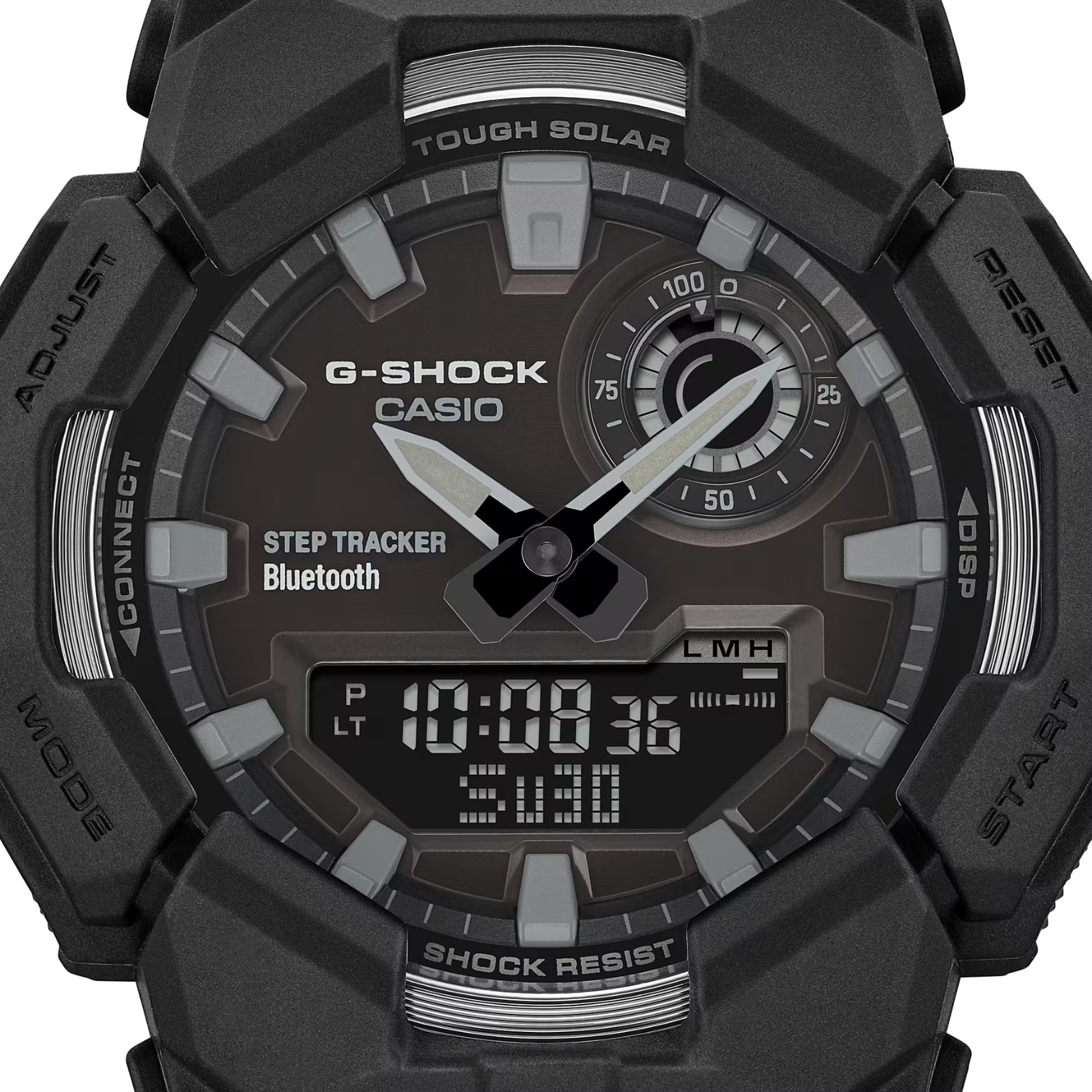 CASIO G-SHOCK GA-B010-1A1 Analog-Digital Men’s Watch, Shock Resistant, 200M Water Resistant, Black Resin Strap