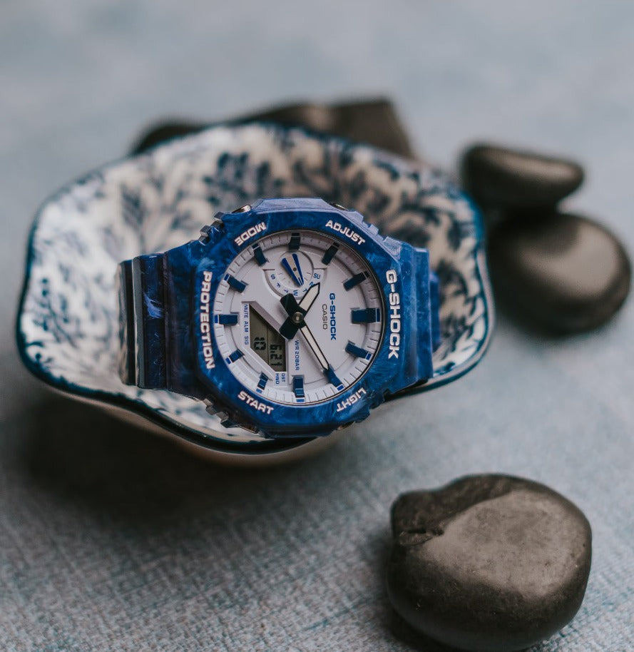 CASIO G-SHOCK GA-2100BWP-2ADR MODEL WATCHES