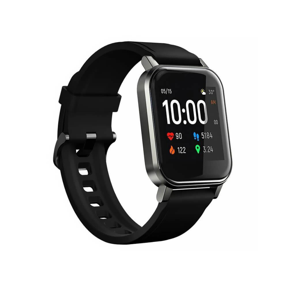 Haylou LS02 Global Smart Watch – 1.4” HD Display, 12 Sport Modes, Heart Rate & Sleep Monitoring, Bluetooth 5.0, 20-Day Battery, IP68 Waterproof – For Android & iOS Devices