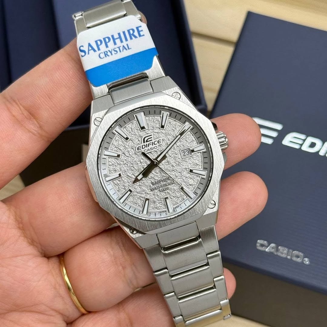 CASIO EDIFICE EFR-S108DE-8AVUDF MODEL 3-HAND ANALOG WATCHES
