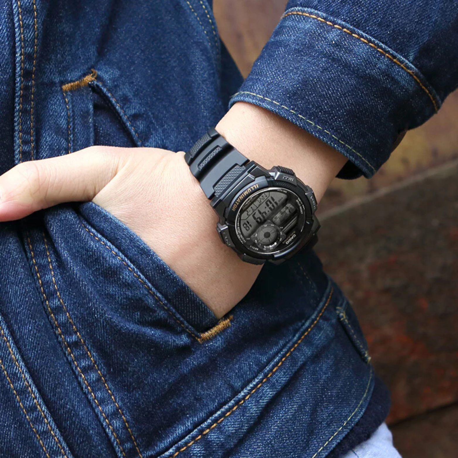 CASIO AE-1000W-1AVDF MODEL DIGITAL WATCHES
