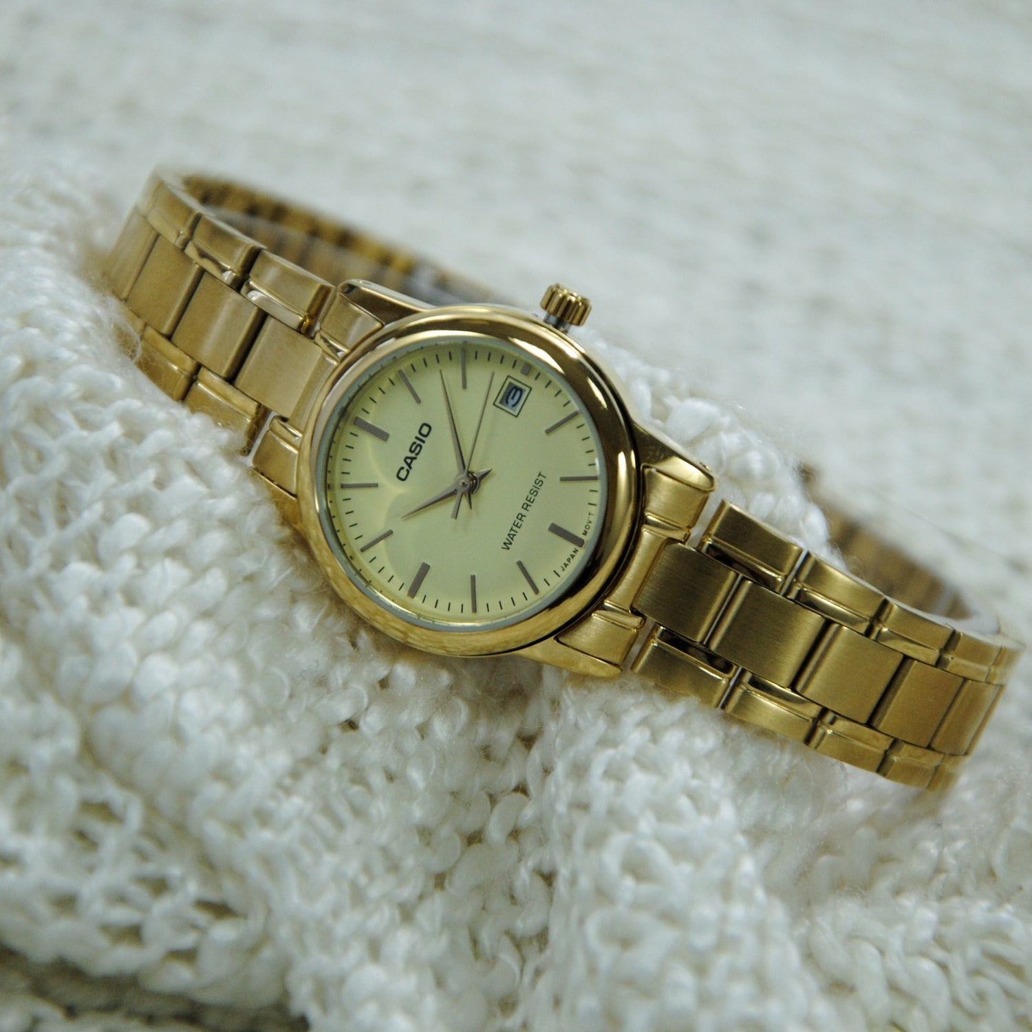 CASIO LTP-V002G-9AUDF MODEL STANDARD WOMEN'S ANALOG WATCHES