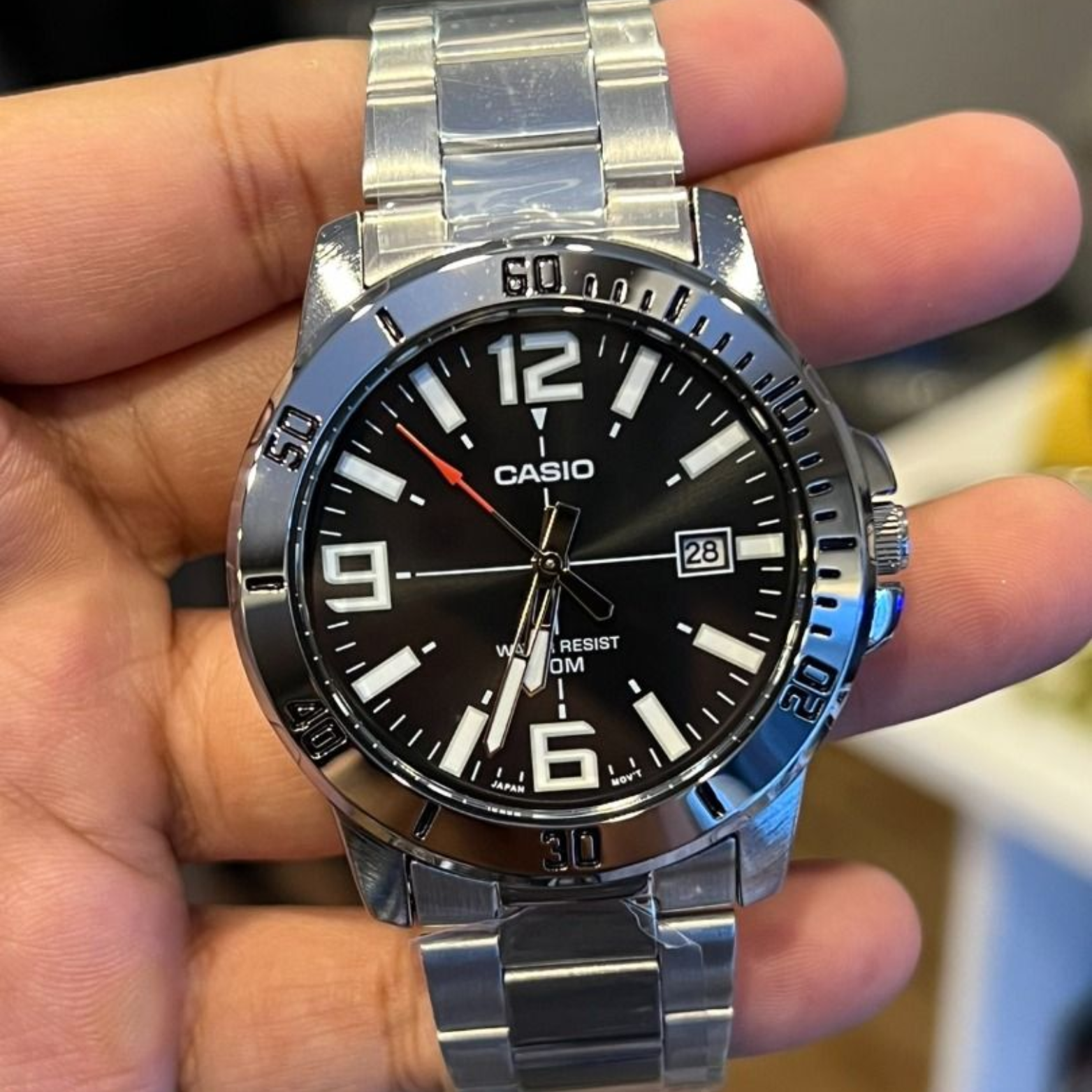 CASIO MTP-VD01D-1BVUDF MODEL MEN'S WATCHES