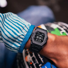 Casio G-SHOCK GD-B500-1DR Digital Watch for Men | Bluetooth Smartphone Link | Step Tracker | Shock Resistant | 200M Water Resistant | Black Resin Strap