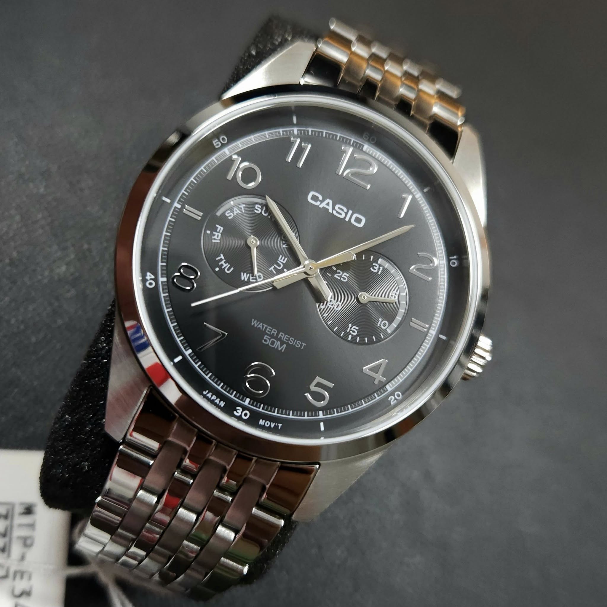 CASIO MTP-E340D-1AVDF MODEL STANDARD ANALOG MEN'S WATCHES