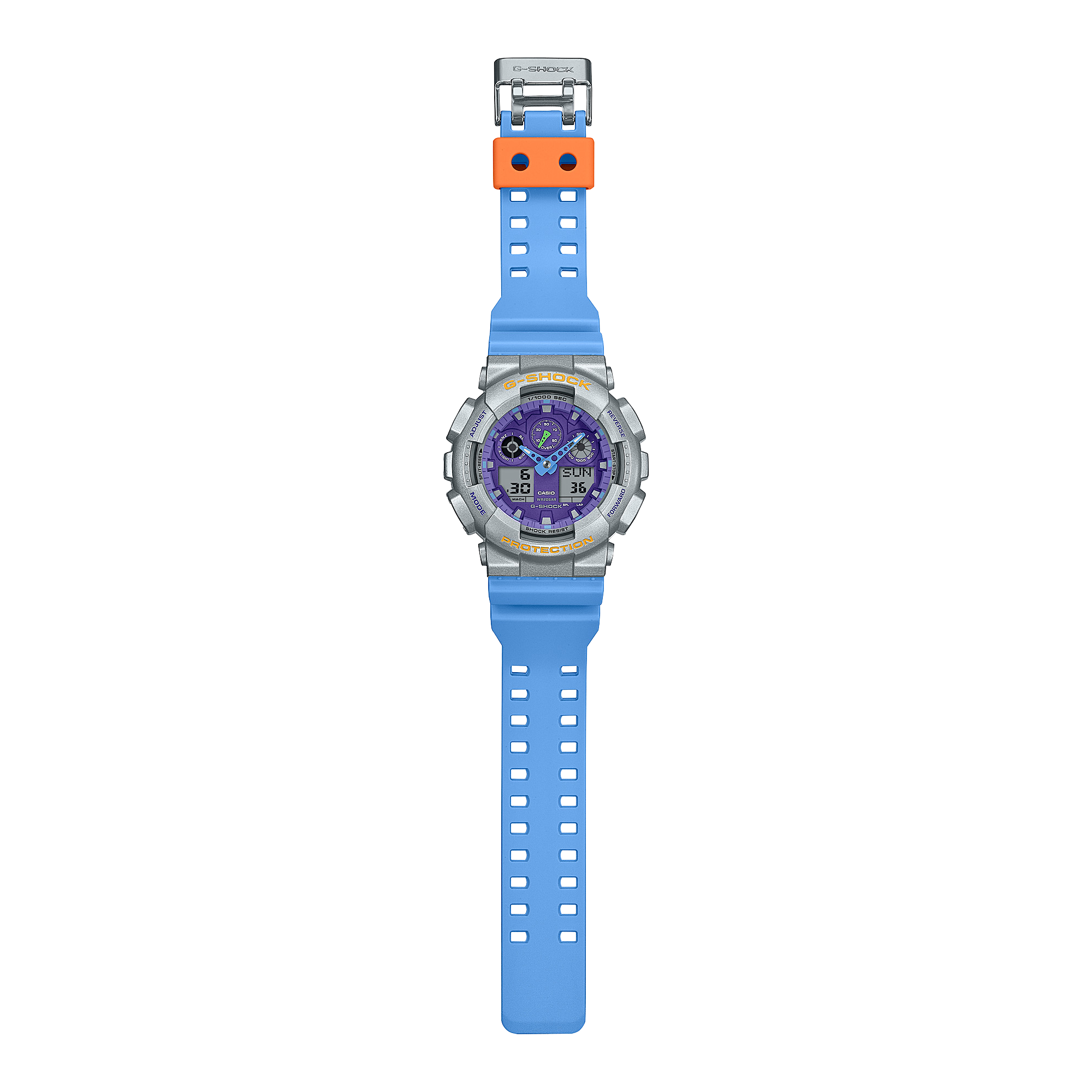 CASIO G-SHOCK GA-100EU-8A2DR MODEL WATCHES