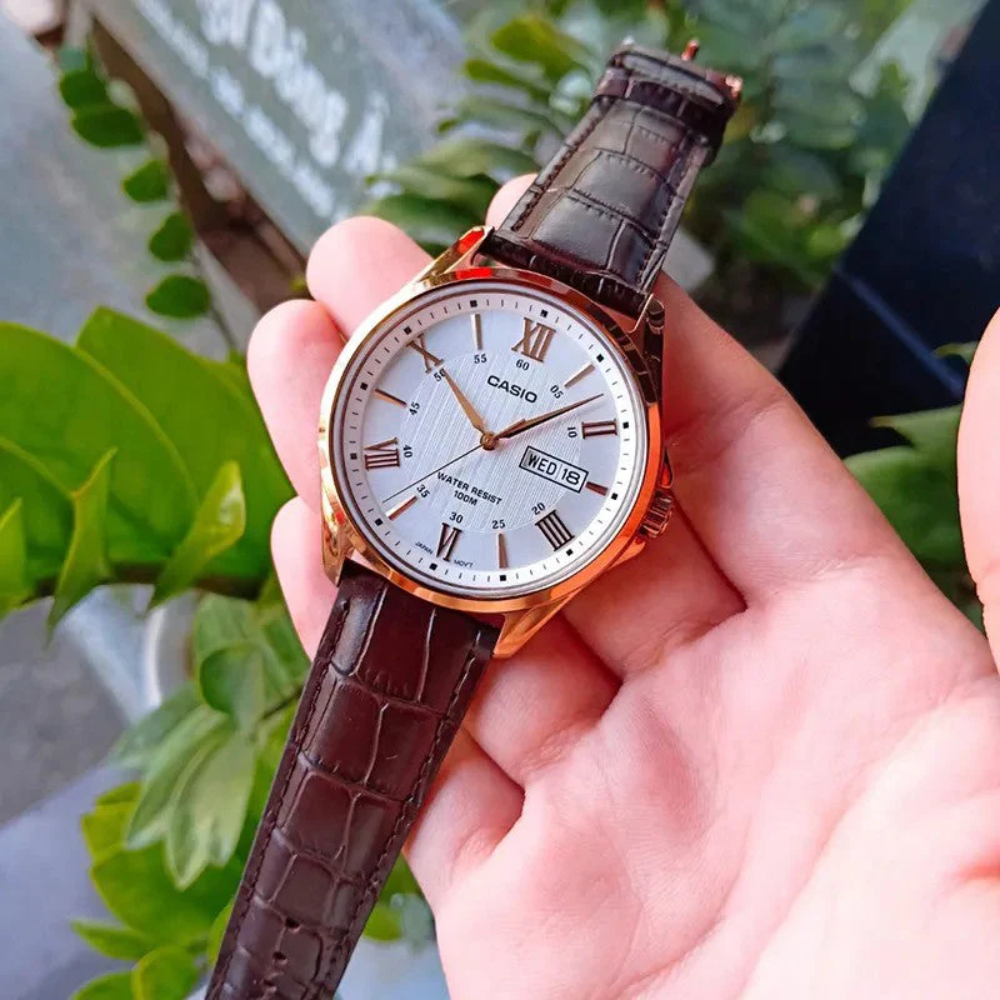 CASIO MTP-1384L-7AVDF MODEL STANDARD ANALOG MEN'S WATCHES