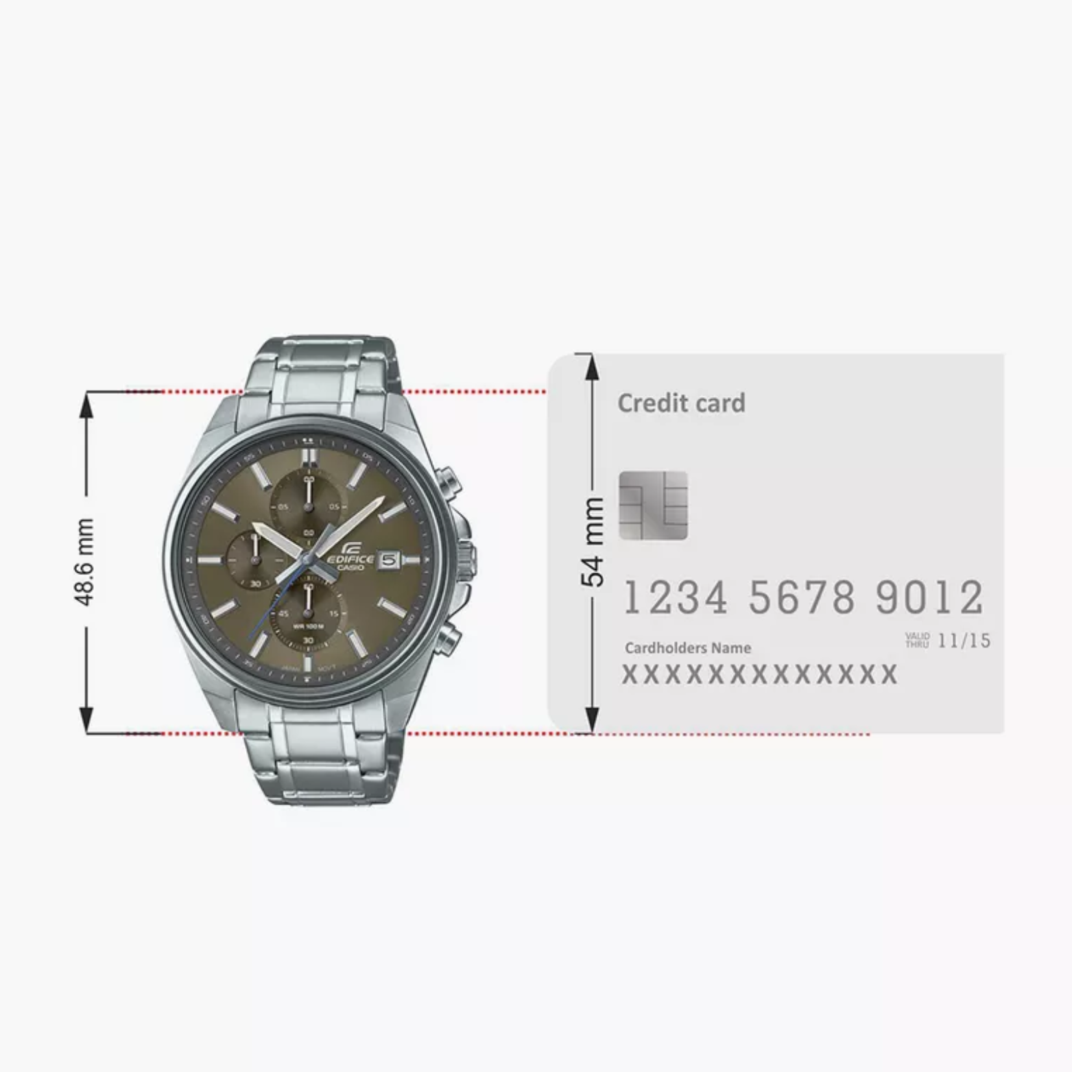 CASIO EDIFICE EFV-610D-5CVUDF MODEL WATCHES