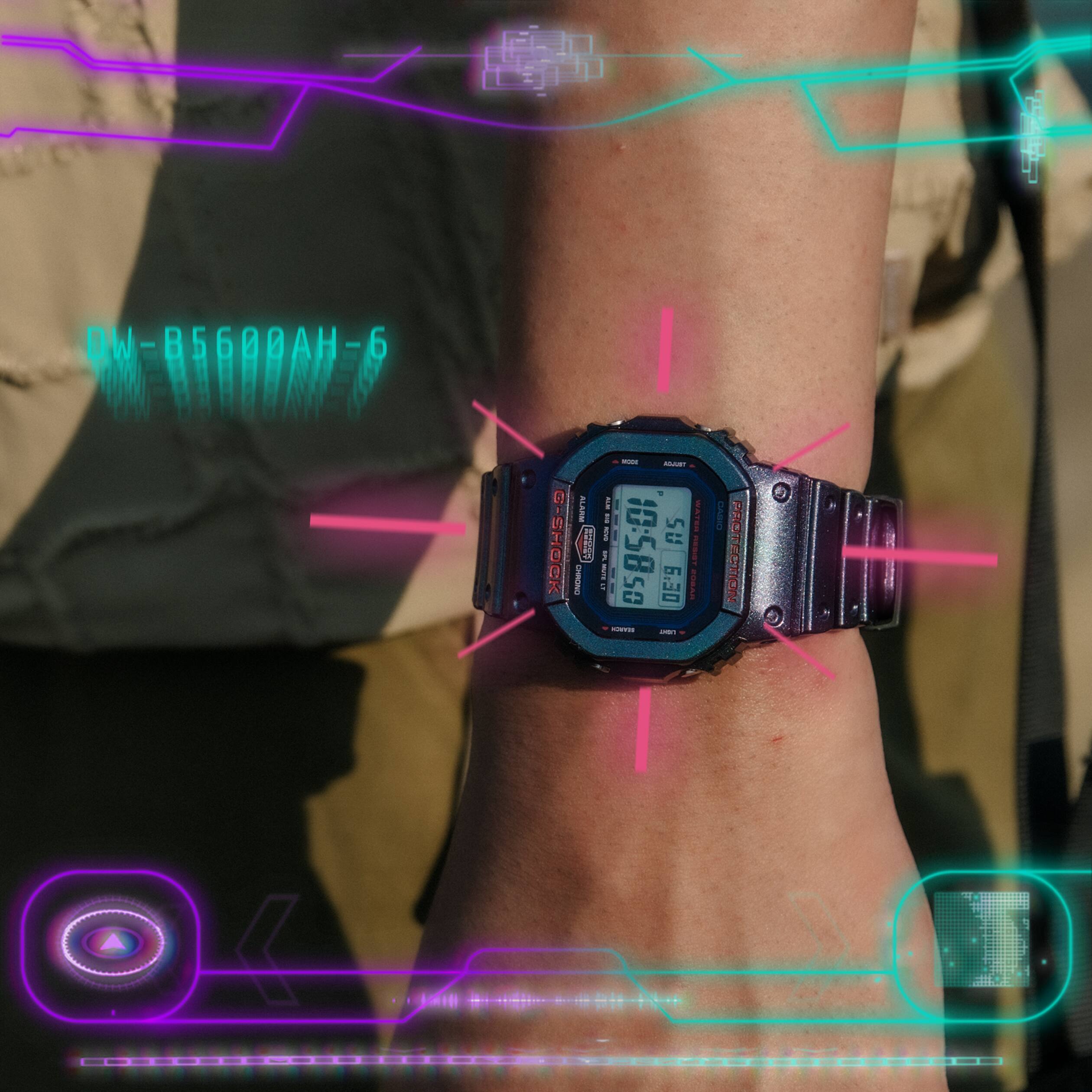 CASIO G-SHOCK DW-B5600AH-6D MODEL WATCHES
