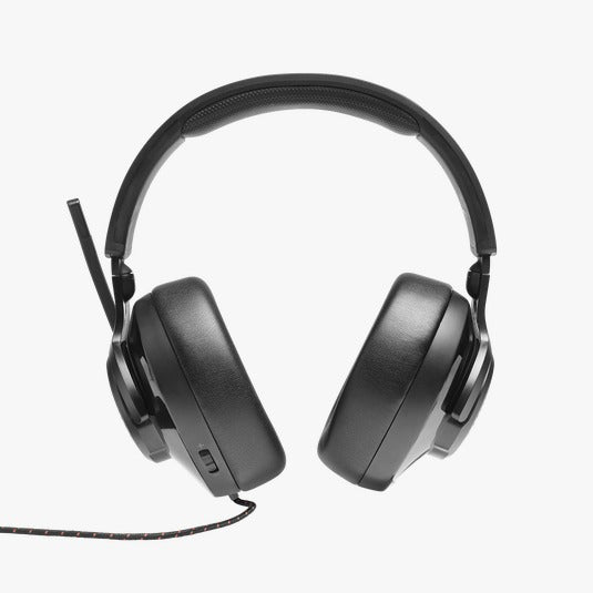 سماعة ألعاب JBL QUANTUM 300 هجينة سلكية فوق الأذن مع ميكروفون قابل للطي