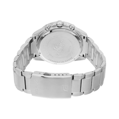 CASIO EDIFICE EFR-526D-2AVUDF Chronograph Watch for Men with Stainless Steel Band and Blue Dial Silver