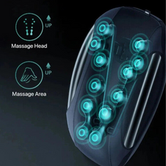 Philips PPM4501 Waist & Back Massager UK – 12‑Node 3D Floating Massage + 42 °C Hot Compress, 4 Modes, One‑Key Control - THE HAPPY BUY