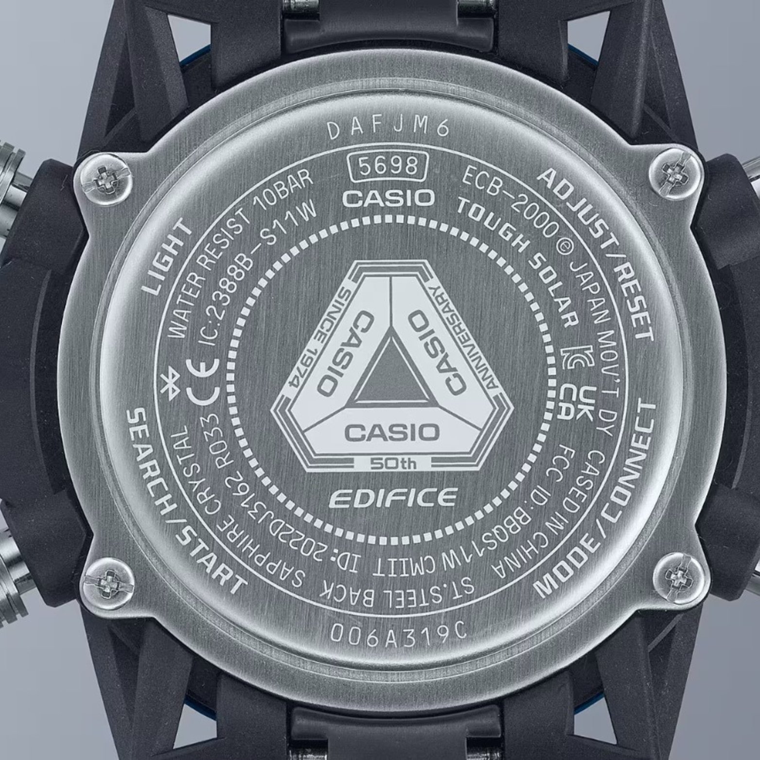 CASIO EDIFICE ECB-2000SS-2ADF MODEL WATCHES