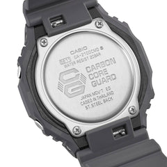 CASIO G-SHOCK GA-2100CMD-8ADR Analog Digital Men's Watch Grey Resin Strap 200M Water Resistant