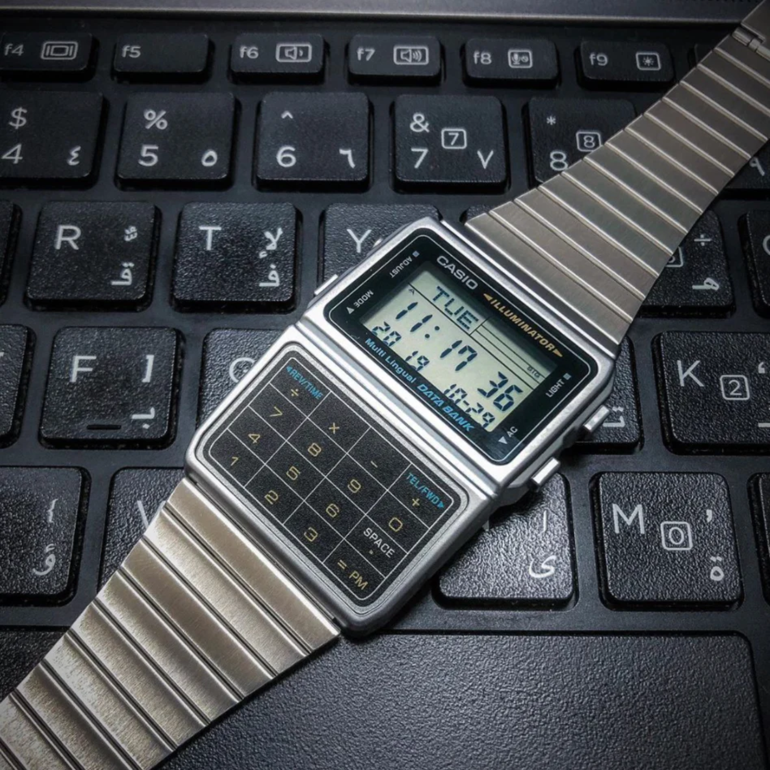 CASIO DBC-611-1DF DATA BANK MODEL WATCHES