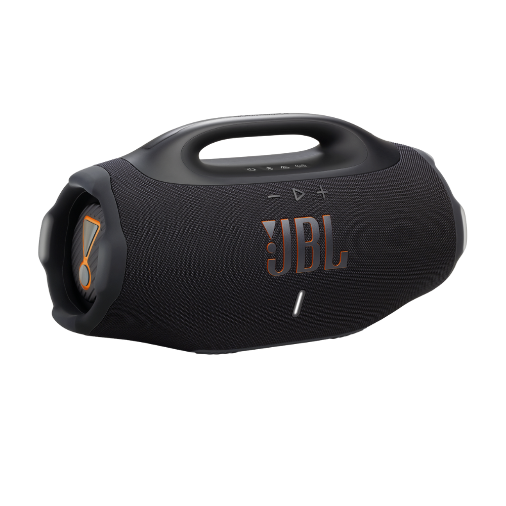 JBL Boombox 4 – Ultimate Portable Bluetooth Speaker with AI Sound Boost, Waterproof & Long Playtime
