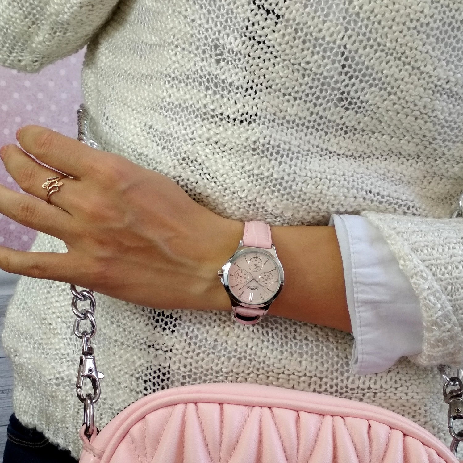 CASIO LTP-V300L-4AUDF MODEL STANDARD WOMEN'S ANALOG WATCHES