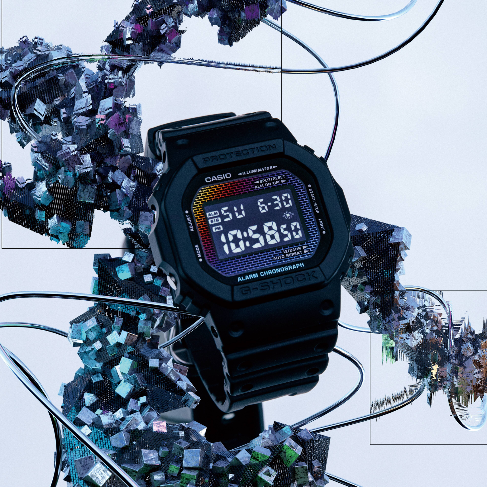 CASIO G-SHOCK DW-5600RW-1D MODEL WATCHES